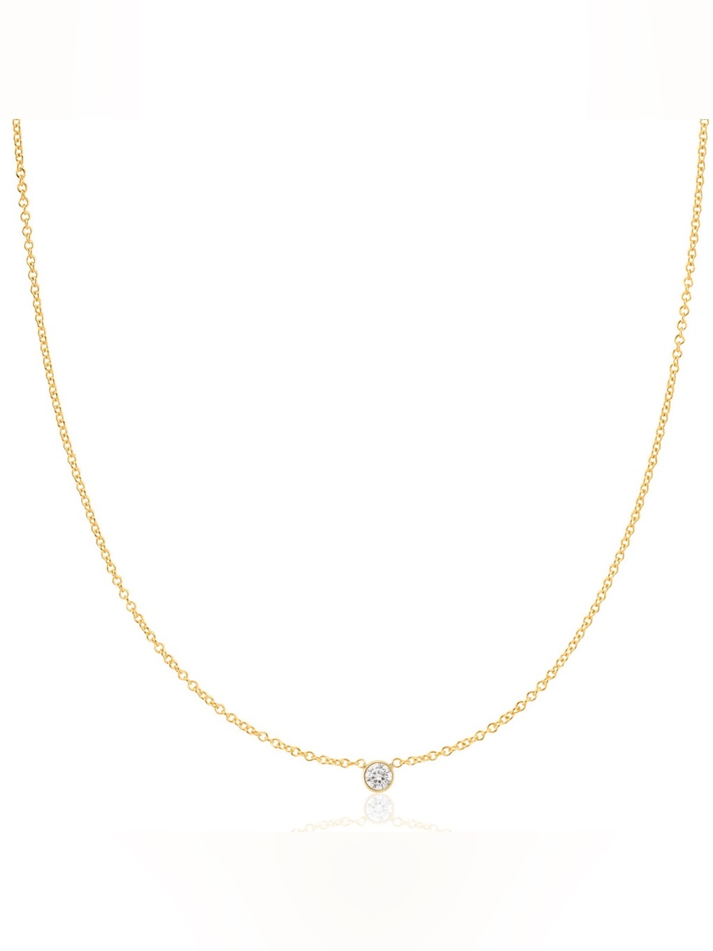 Maya Brenner Diamond Layering Necklace 18” in Gold